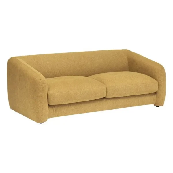 Canapé 3 Places Convertible guppy 198cm Ocre