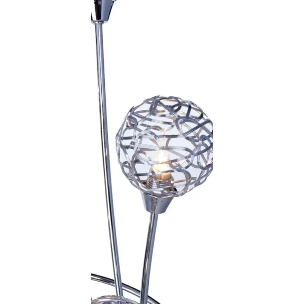 Lampadaire ANTHY Chrome