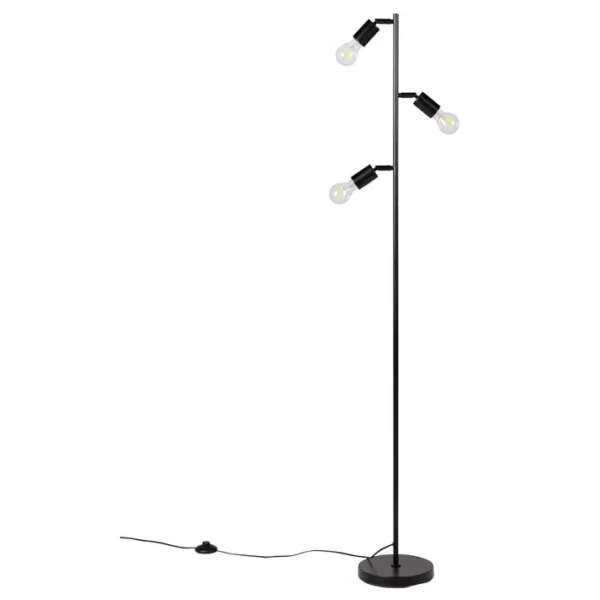 Lampadaire 3 lumières H.160 cm LUKA Noir