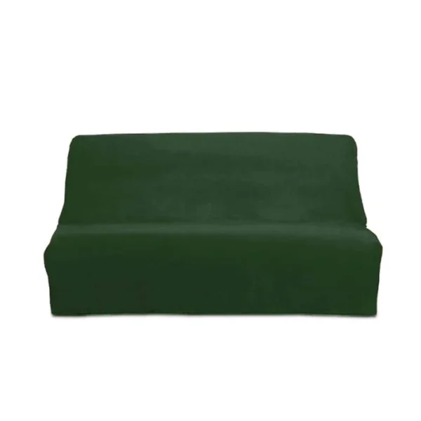 Housse Clic-clac Unie Vert 140x190 (70+70/190)