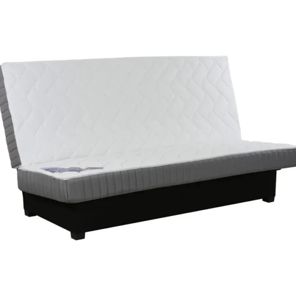 Banquette lit clic clac DUNLOPILLO LUNA 35 KG 130 cm sans housse