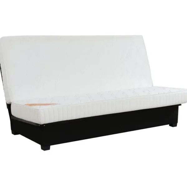 Banquette lit clic clac DUNLOPILLO MELI 28 KG 130 cm sans housse