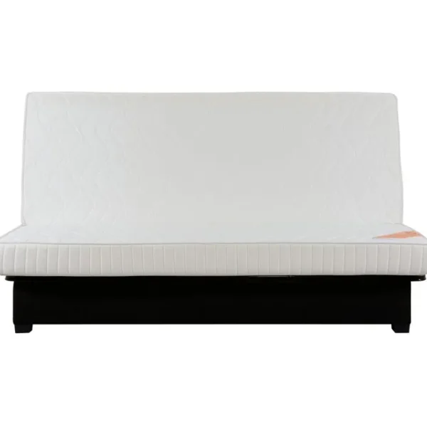 Banquette lit clic clac DUNLOPILLO MELI 28 KG 140 cm sans housse