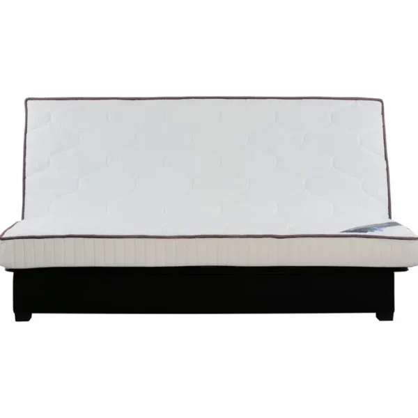 Banquette lit clic clac SIMMONS SWAG RESSORTS 140 cm sans housse