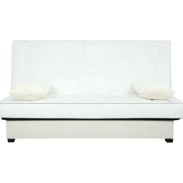 Banquette lit clic clac SIMMONS SYNERGIE RESS+MEM 140 cm sans housse