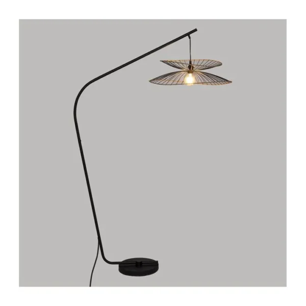 Lampadaire Arc H. 177 cm ALARA Noir