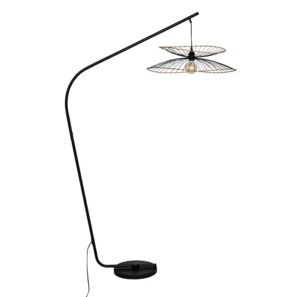 Lampadaire Arc H. 177 cm ALARA Noir