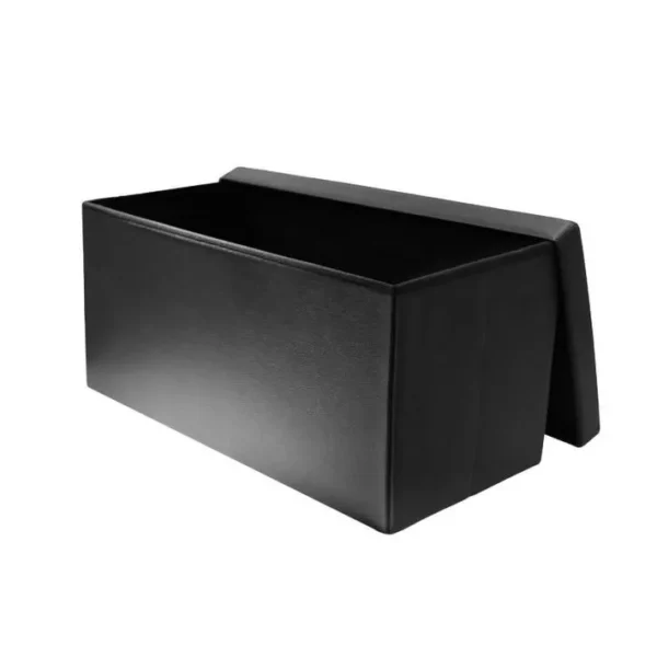 Banquette Coffre Pliable Design alana 76cm Noir