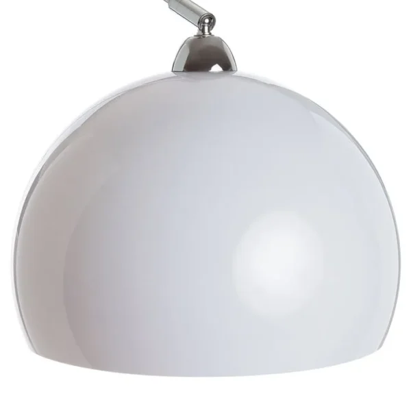 Lampadaire En Métal Contempo Chic - H. 179 Cm - Blanc