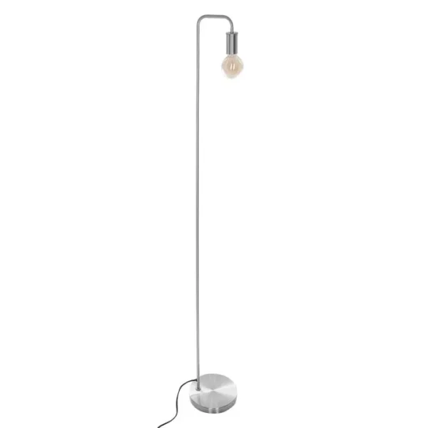 Lampadaire En Métal Keli - H. 150 Cm - Argent