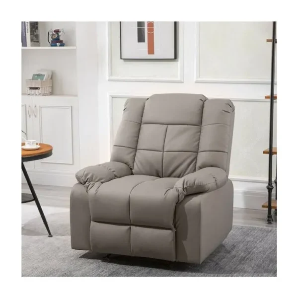 Fauteuil De Luxe Relaxation Monaco Gris