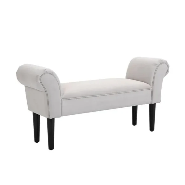 Banquette Design Antoinette Gris Clair