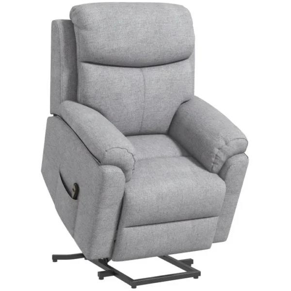 Fauteuil De Massage Releveur Bertille Gris Clair