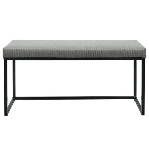 Banc Design giulia 100cm Gris