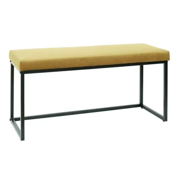 Banc Design giulia 100cm Jaune