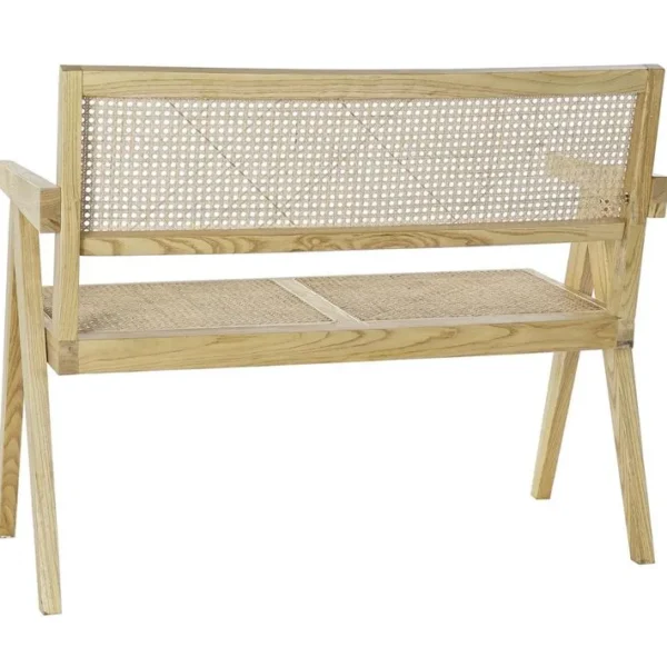 Banc En Bois Dorme Coloris Naturel - Longueur 105,5 X Profondeur 62 X Hauteur 83 Cm