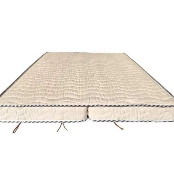 Matelas Ferme Clic Clac 140x190 Cm 13 Cm Mousse Premium 5 Zones De Confort Haute Résilience