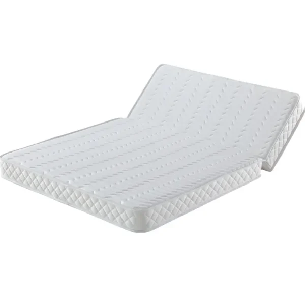 Matelas 140x190 Cm Ferme BZ 16 Cm Ressorts Premium Mémoire De Forme 5 Zones De Confort