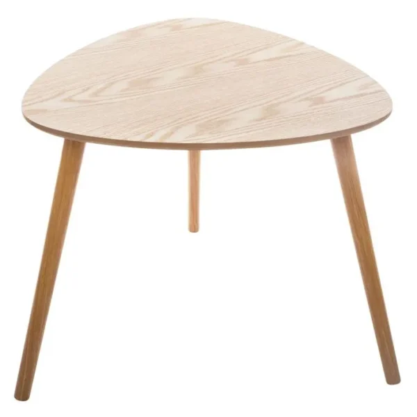 3 Tables Dappoint Bois Mileo - Marron