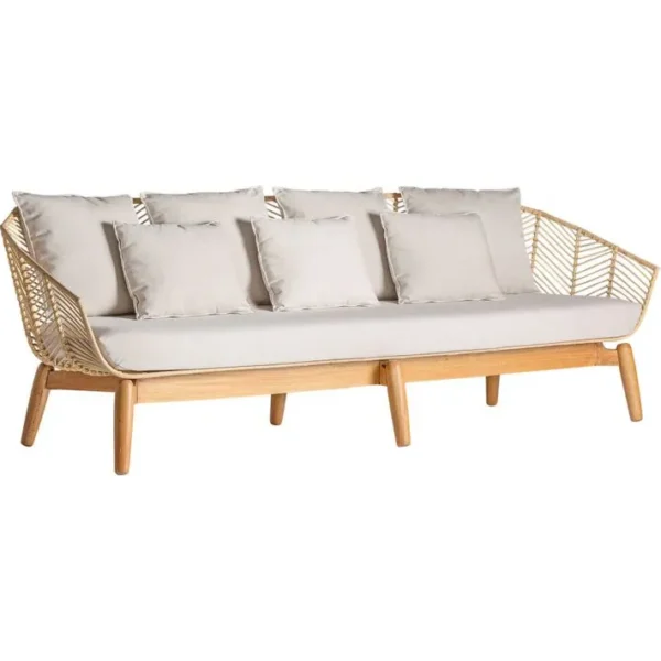 Sofa Plissé Rattan