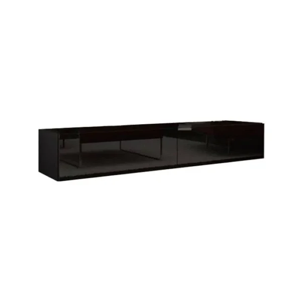 AZURA HOME DESIGN Meuble TV Vigo Full 180, - Couleur: Noir