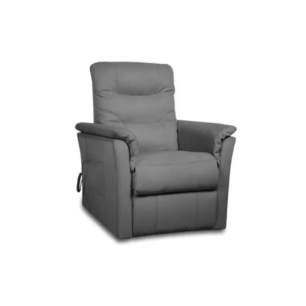 Fauteuil De Relaxation Anabel Électrique Et Releveur En Tissu Gris