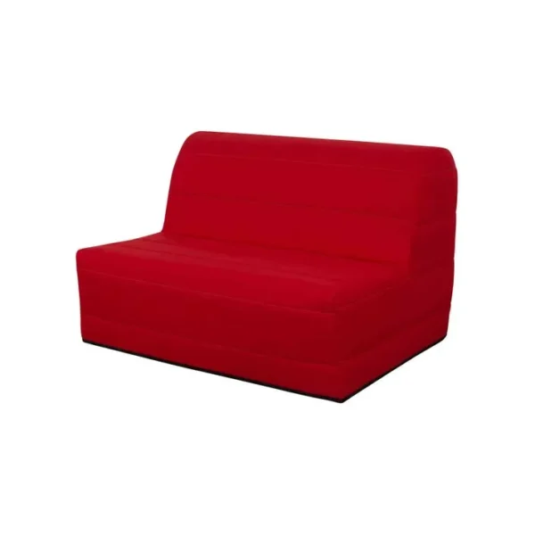 Banquette BZ Avec Housse Rouge 140x190