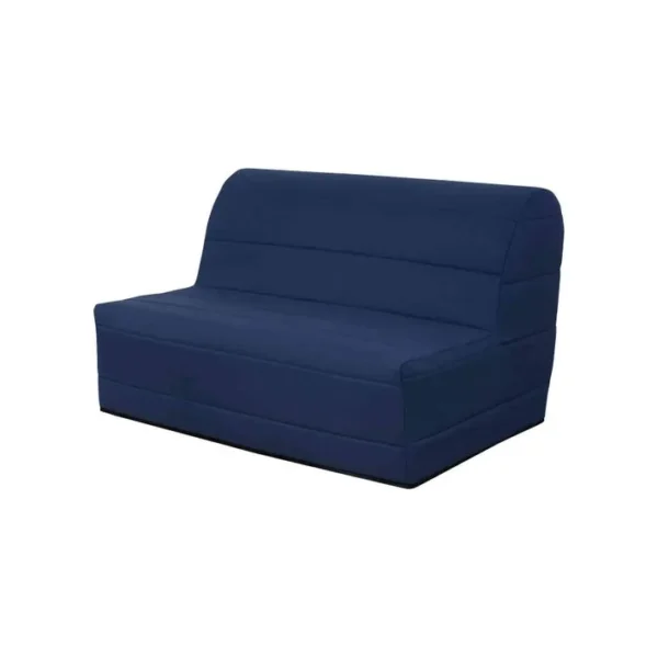 Banquette BZ Avec Housse Bleu Marine 140x190