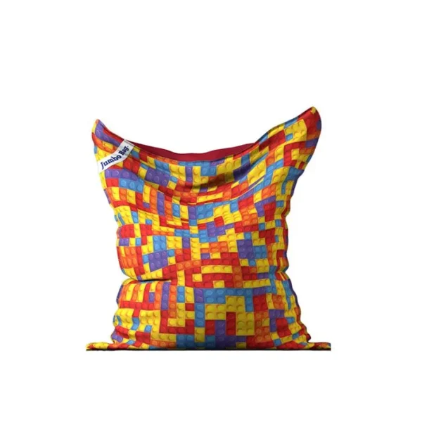 Coussin Géant 130x170cm Printed Bricks - 10000-29