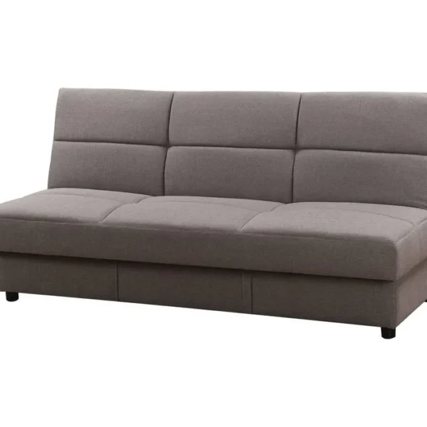 Canapé Clic-clac enzo - 185 X 84 X 85 Cm - 3 Places - Gris