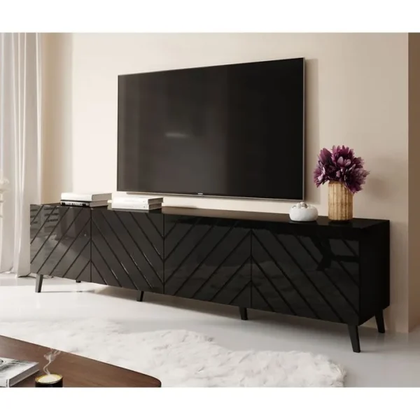 Chloe - Meuble TV - 200 Cm - Style Contemporain