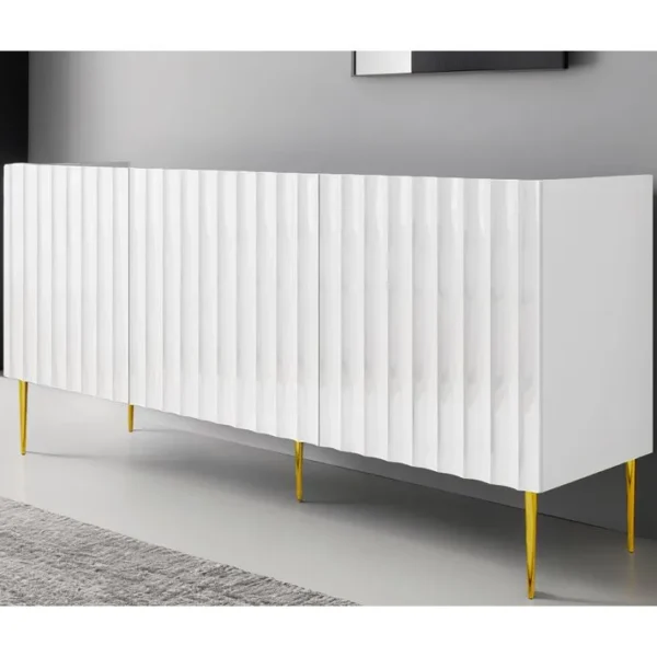 Ambre - Buffet Bas - 160 Cm - Style Contemporain