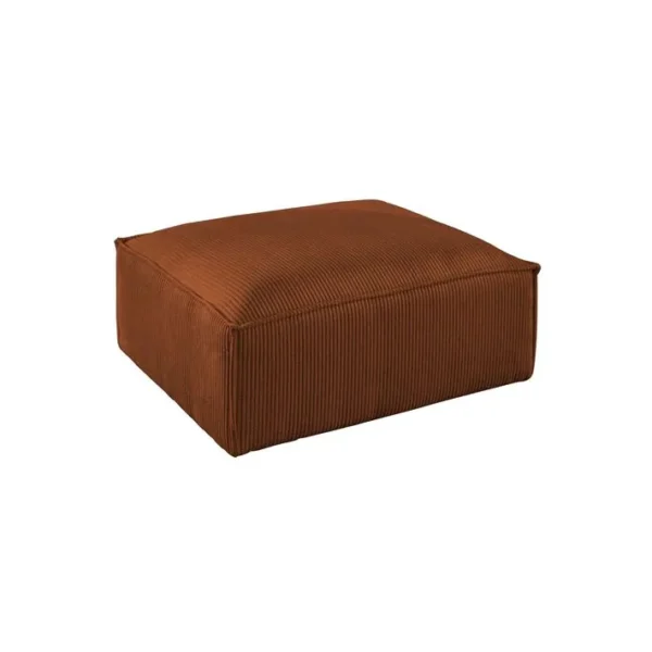 Stella - Pouf En Velours Côtelé - Style Contemporain