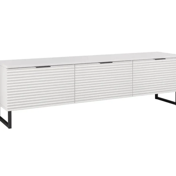 Barbara - Meuble TV - Blanc - 150 Cm