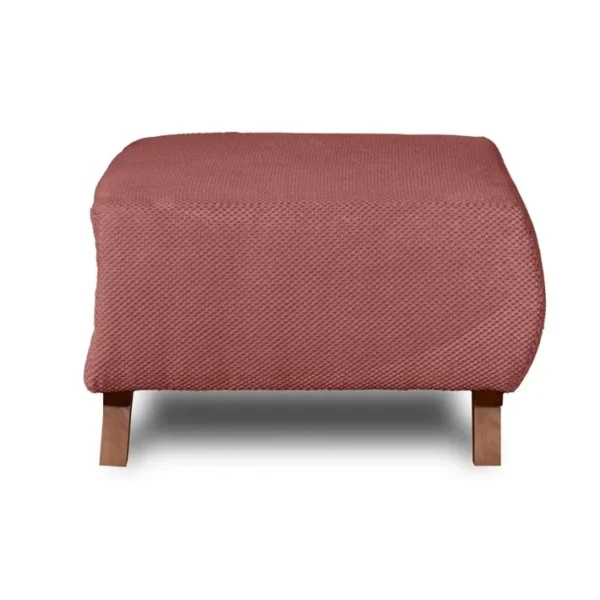 Cristal - Pouf Modulable - 65 Cm - En Velours Texturé