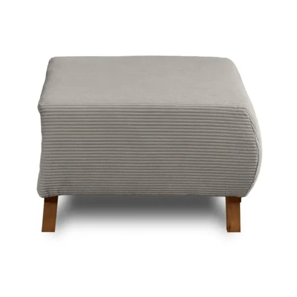 Cristal - Pouf Modulable - 65 Cm - En Velours Côtelé