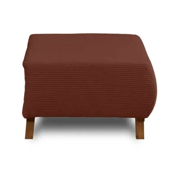 Cristal - Pouf Modulable - 65 Cm - En Velours Côtelé