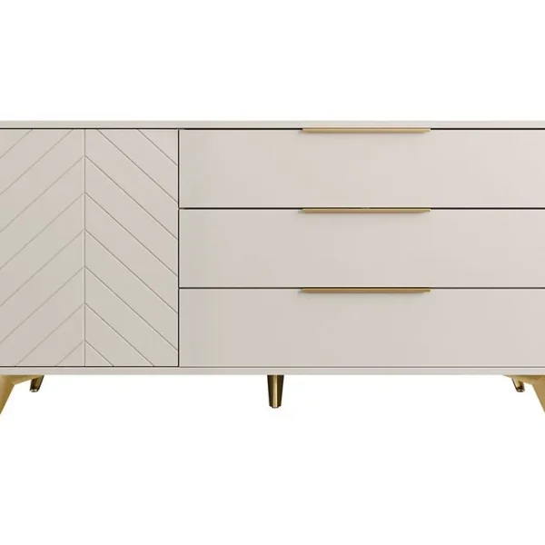 Boccioni - Buffet Bas - Beige - 154 Cm