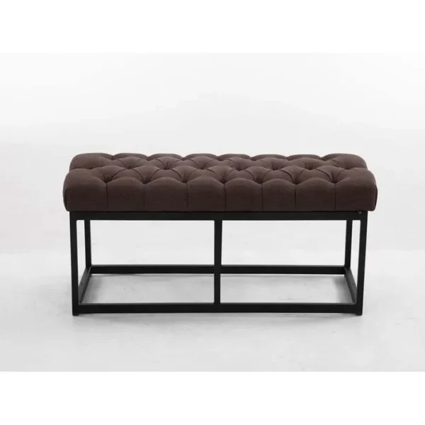 Banquette Amun B Tissu Marron/100 Cm