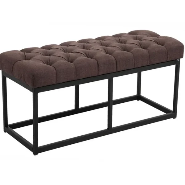 Banquette Amun B Tissu Marron/100 Cm