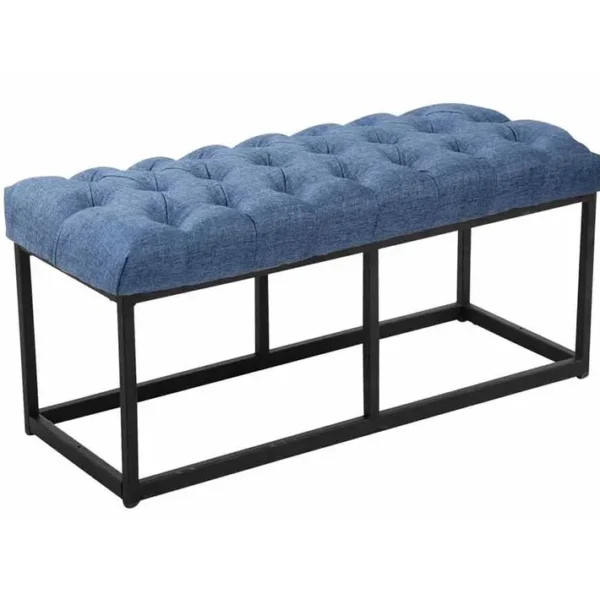 Banquette Amun B Tissu Bleu/100 Cm