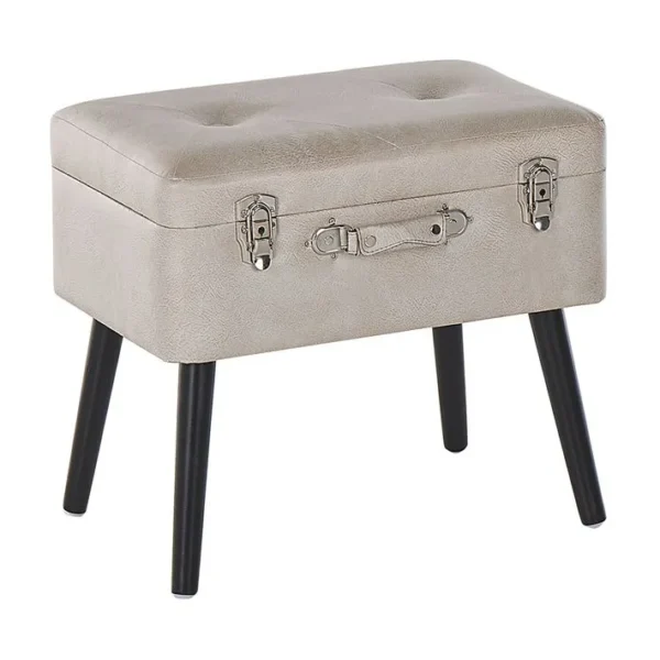 Tabouret Avec Coffre Beige Mallard