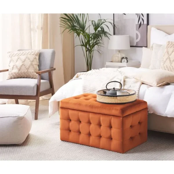 Coffre De Rangement Chesterfield Orange Michigan