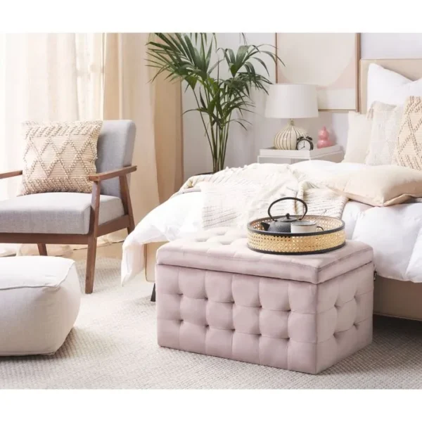 Coffre De Rangement Chesterfield Rose Michigan