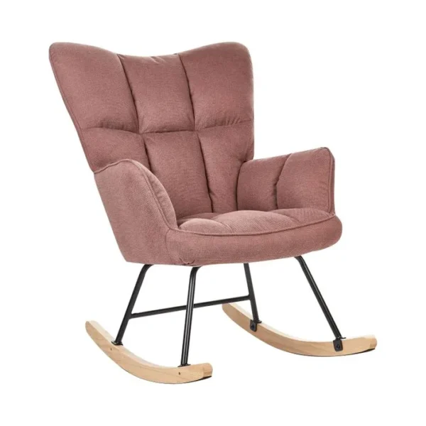 Fauteuil à Bascule Rose Oulu