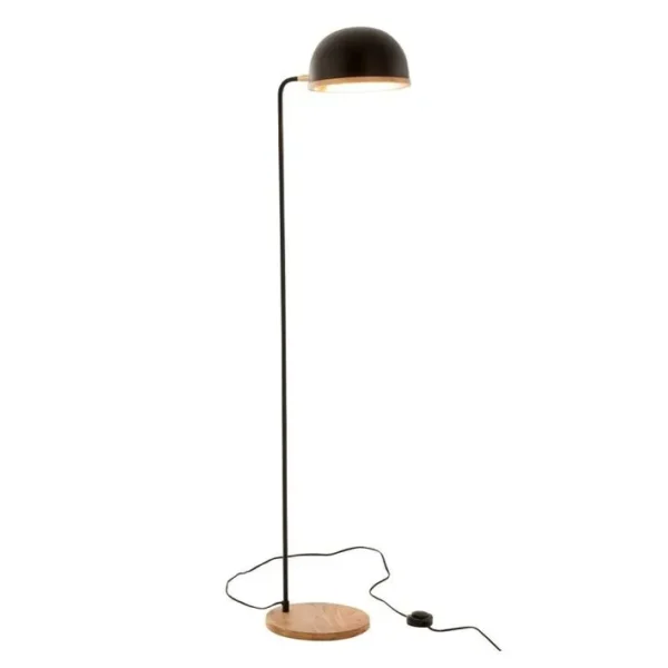 Lampadaire Design En Métal evy 130cm Noir