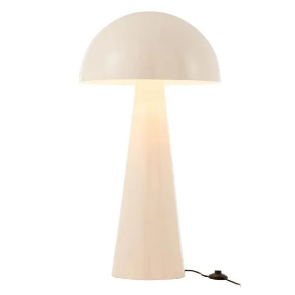 Lampadaire champignon Brillant 99cm Blanc