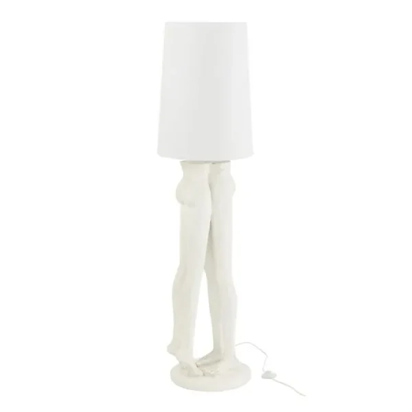 Lampadaire Design couple 155cm Blanc