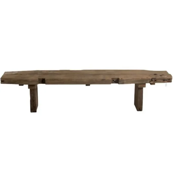 Banc Vintage En Bois perceval 180cm Marron