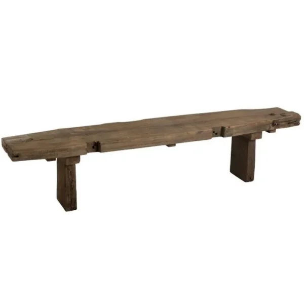 Banc Vintage En Bois perceval 180cm Marron